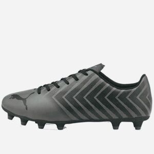 Puma Tacto II FG/AG Soccer Cleats | 10 | Unisex | Black  Castlerock | Preowned